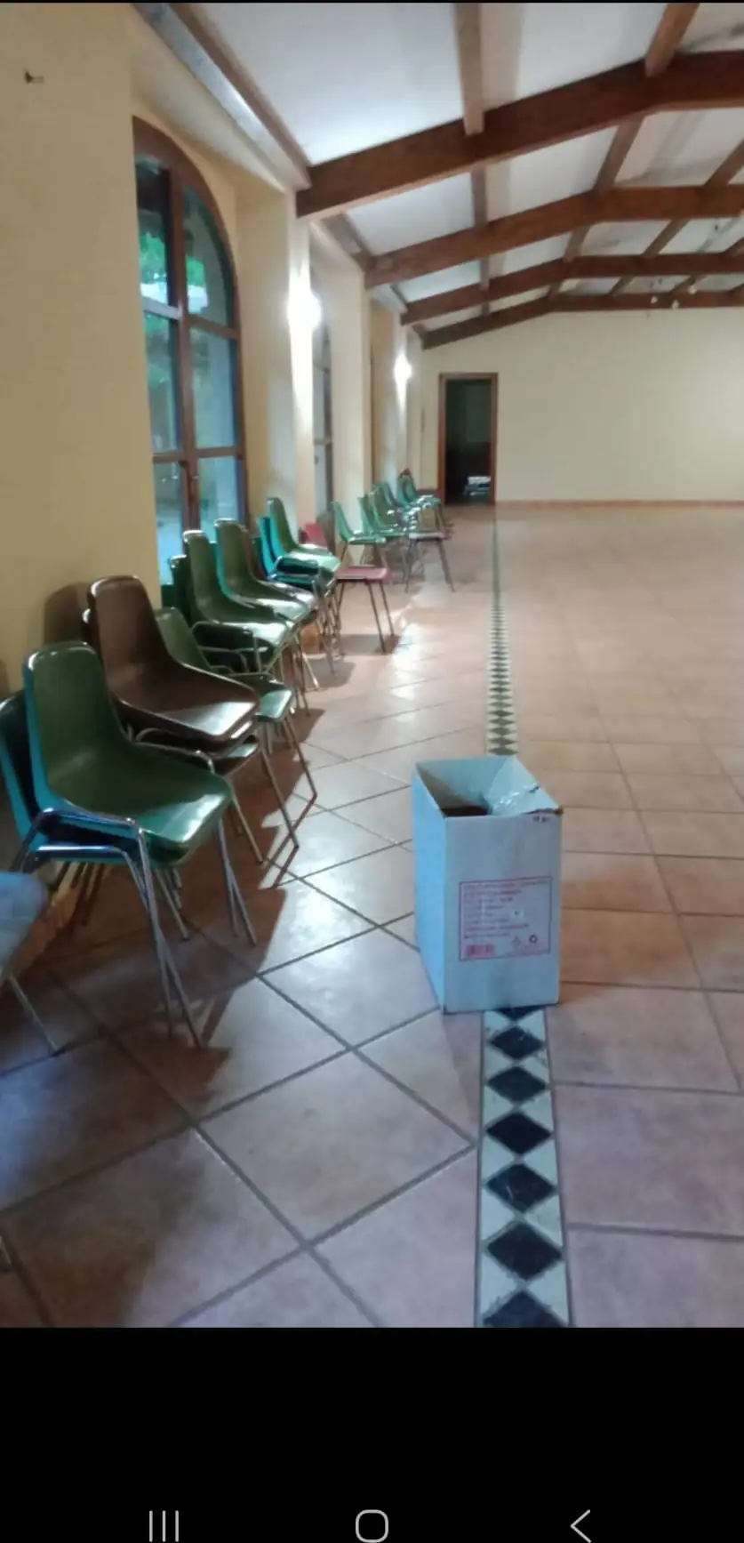 Preparazione e riordino delle aree