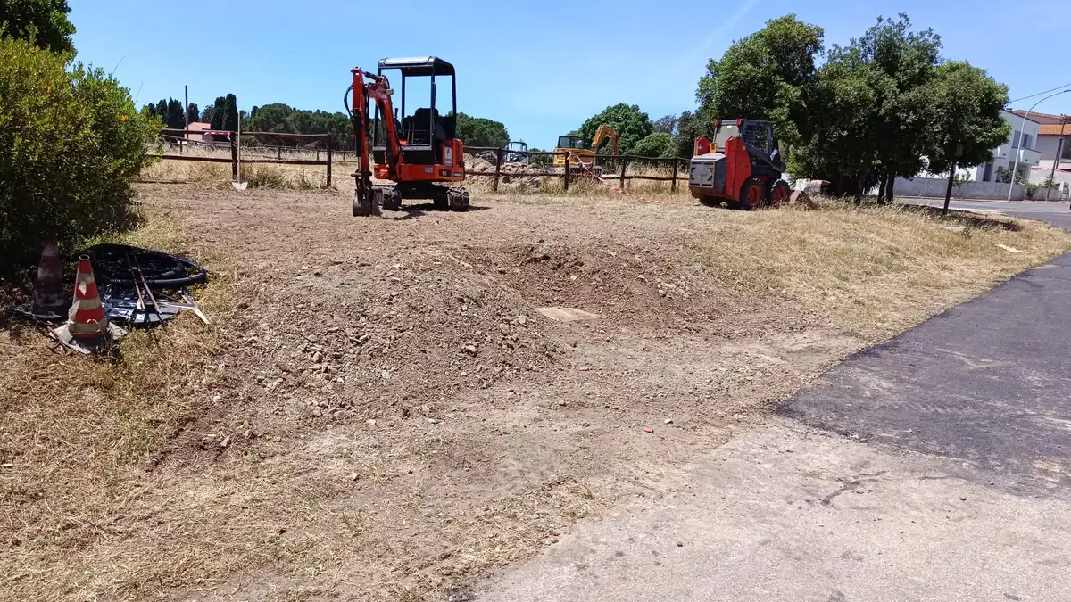 Cantiere passaggio sottoservizi completato